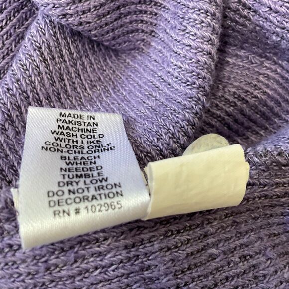 TCU Horned Frogs Terry Cloth Athleisure Top women’s S Purple embroidered logo - Picture 12 of 12